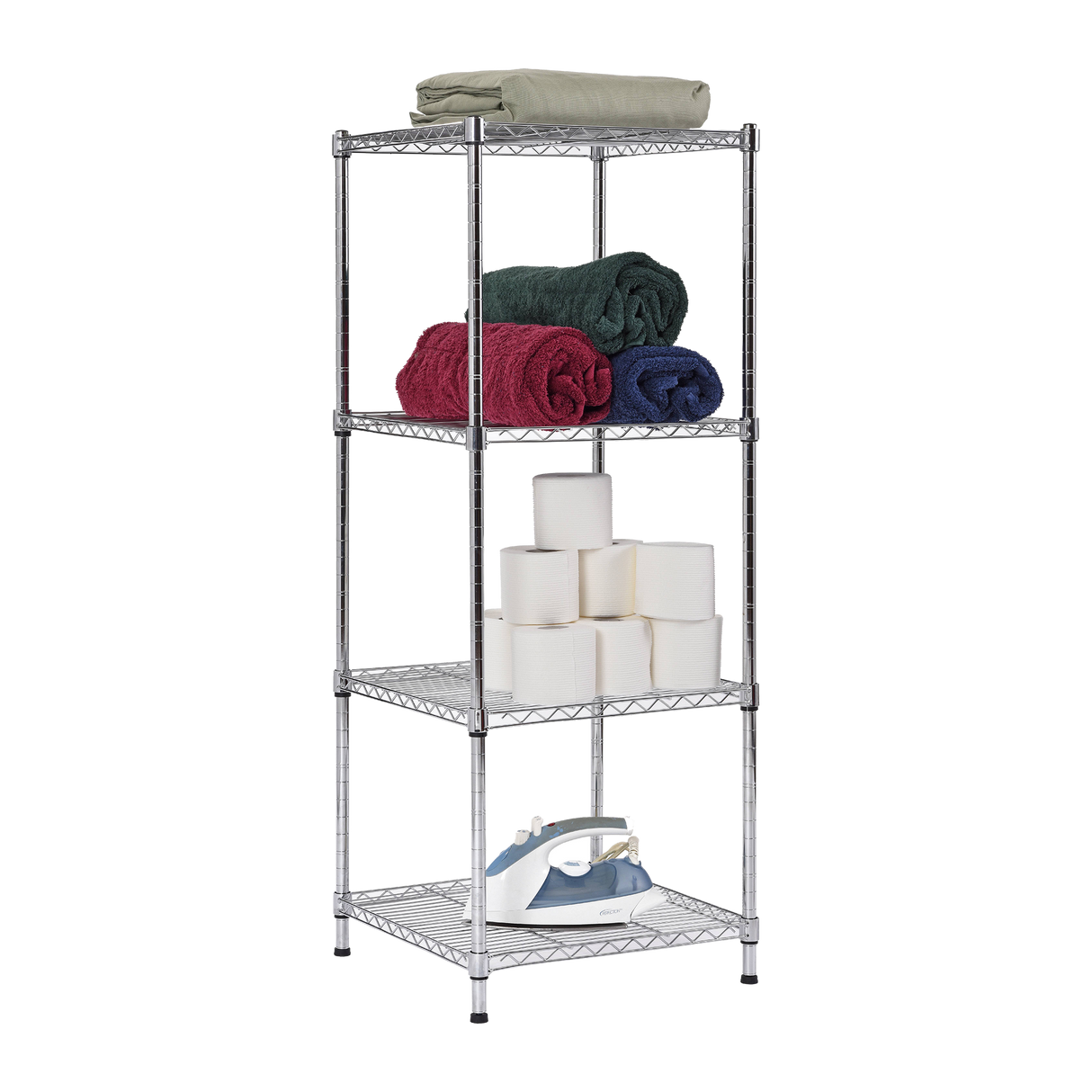 Modular Wire Storage Shelf 600 x 600 x 1800mm Steel Shelving