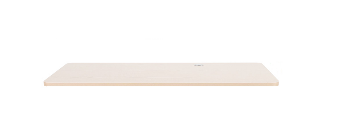 Office Home Computer Desk Table Top with Cable Hole