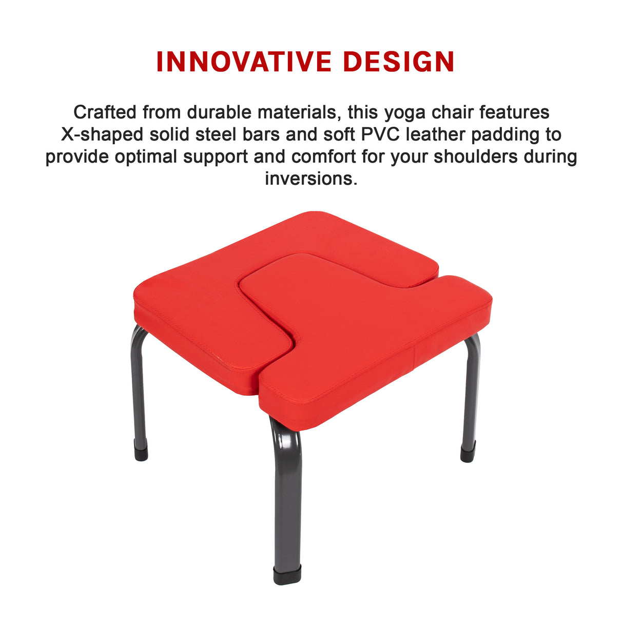 Invert Chair Yoga Workout Chair Headstand Stool Exercise Bench
