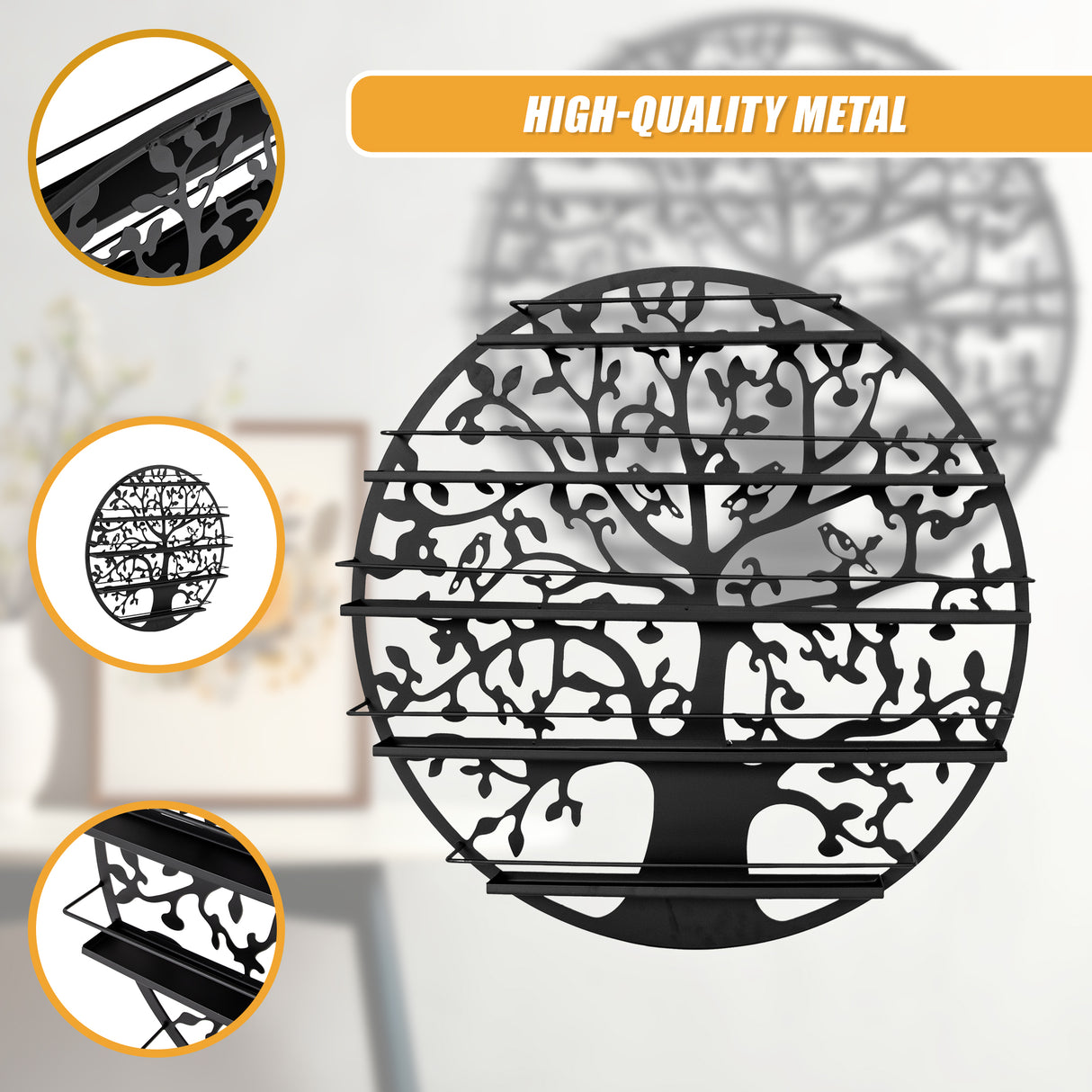 Rack Display Shelf Storage Shelving Wall Organiser