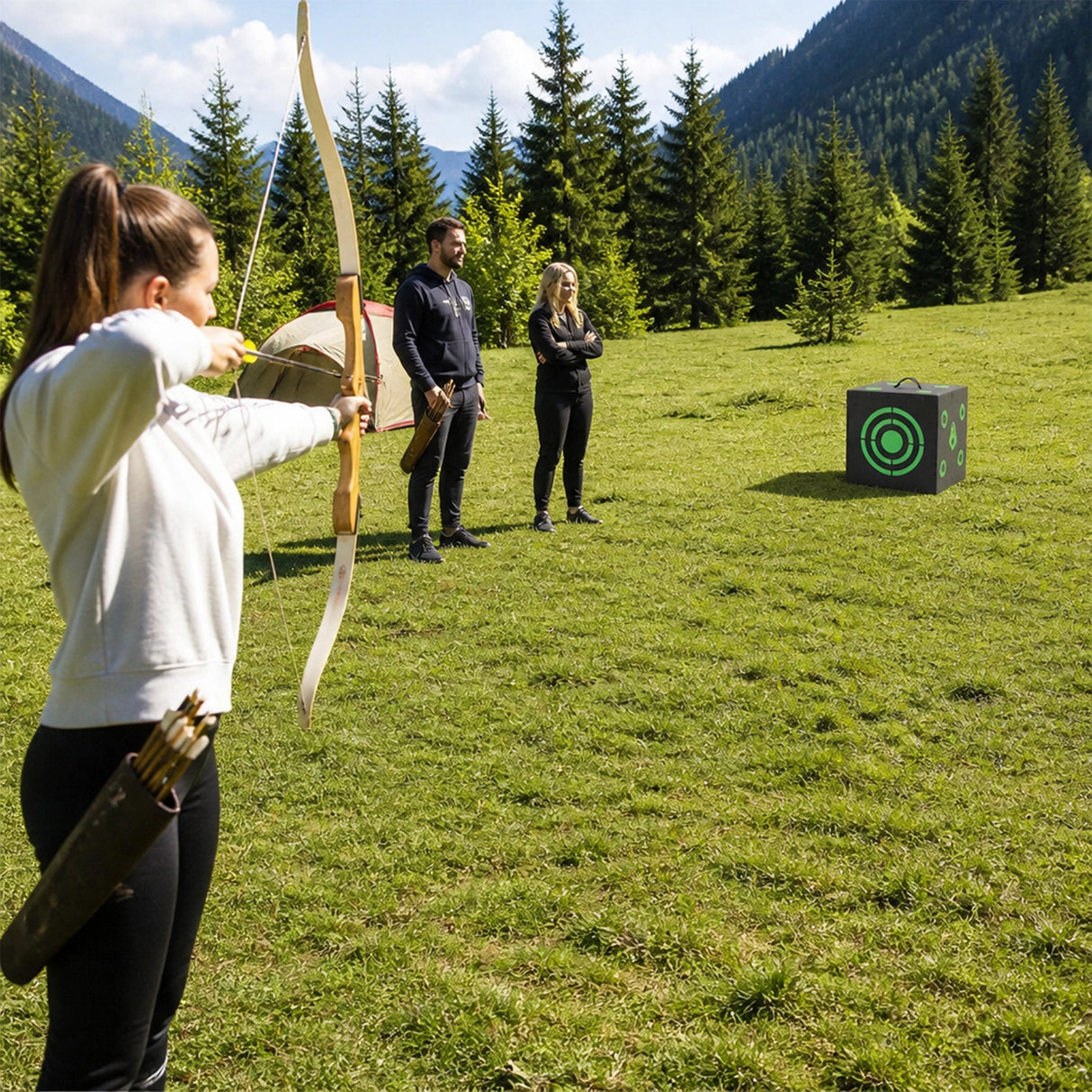 Archery 3D Targets High Density Foam 40cm Cube Bow Arrow Shooting Practice