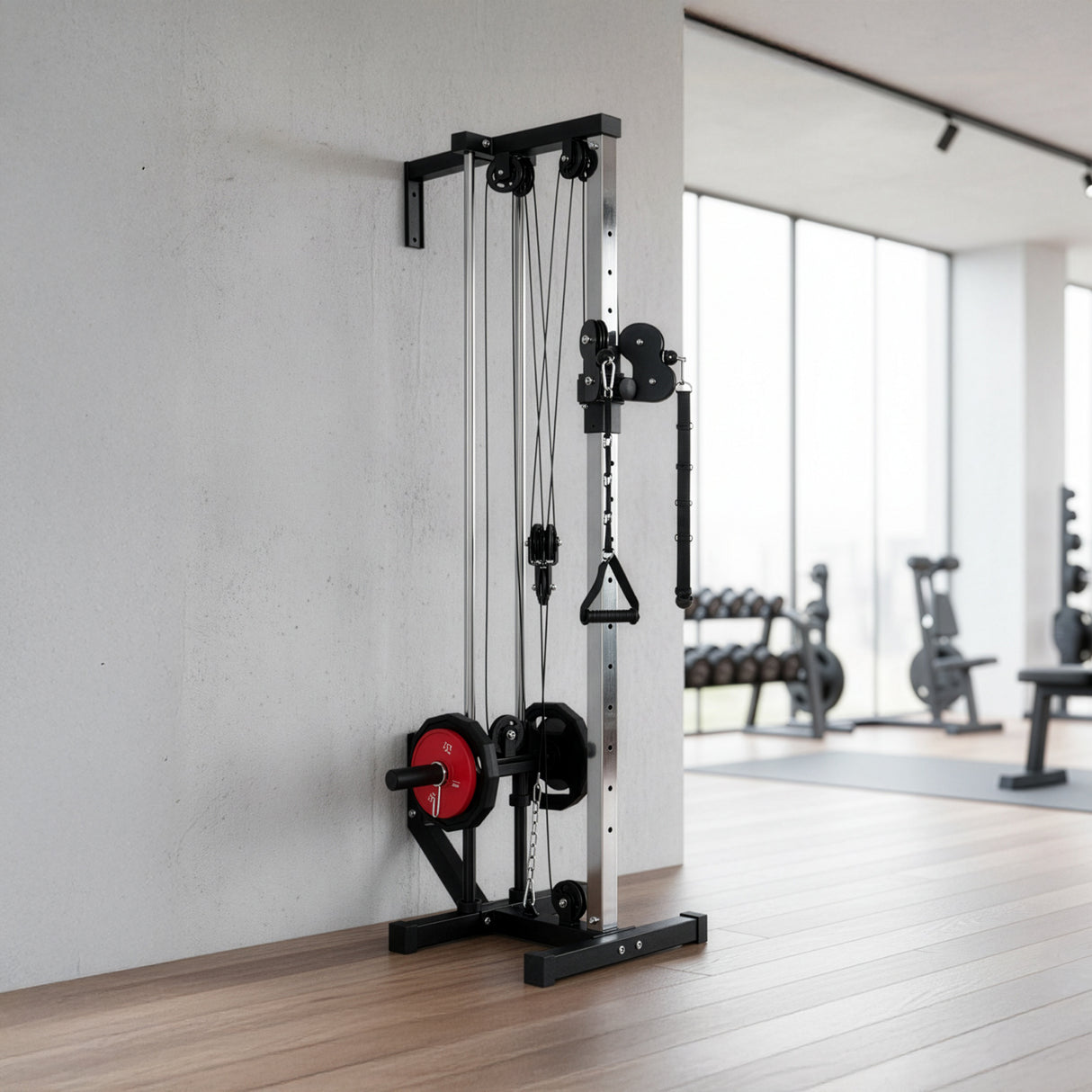 Wall Mounted Dual Pulley Tower