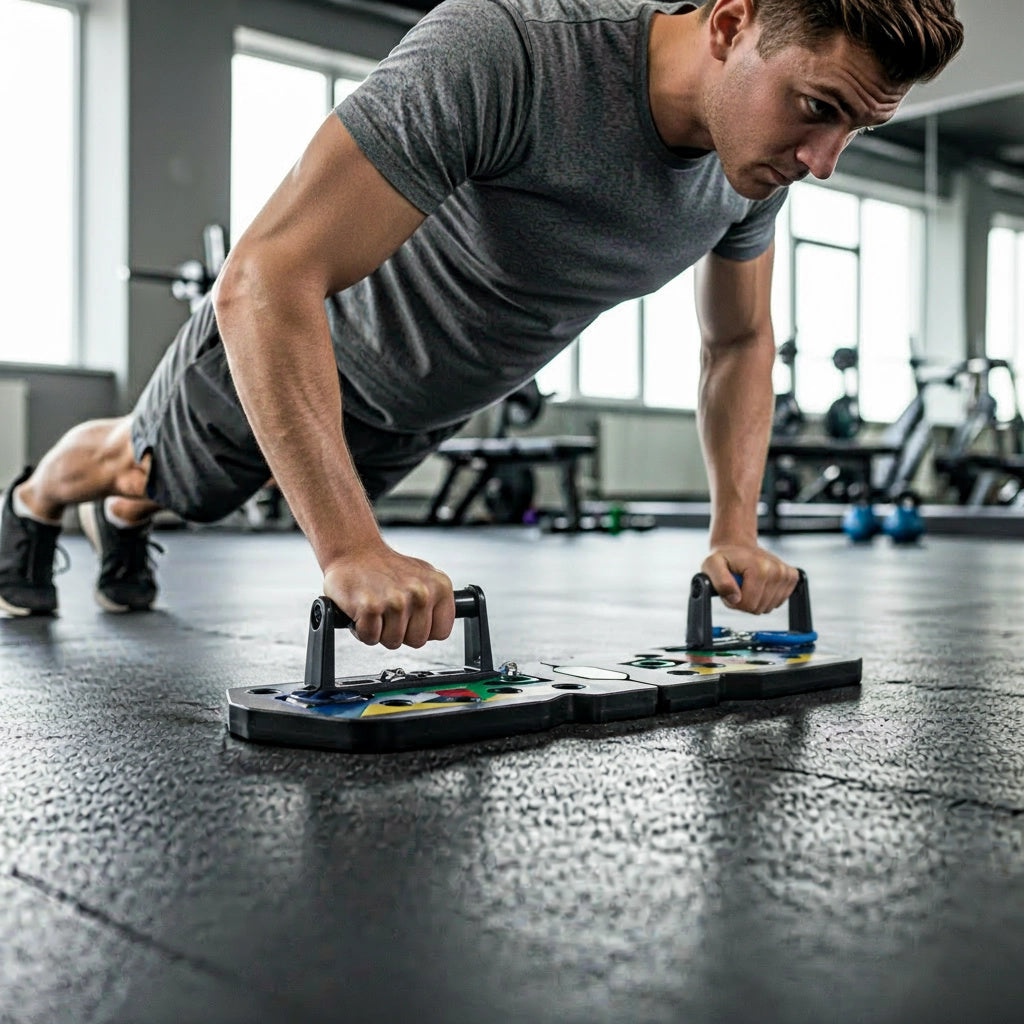 Push Up Board Rack System 13-in-1 Body Building Exercise Workout Tools