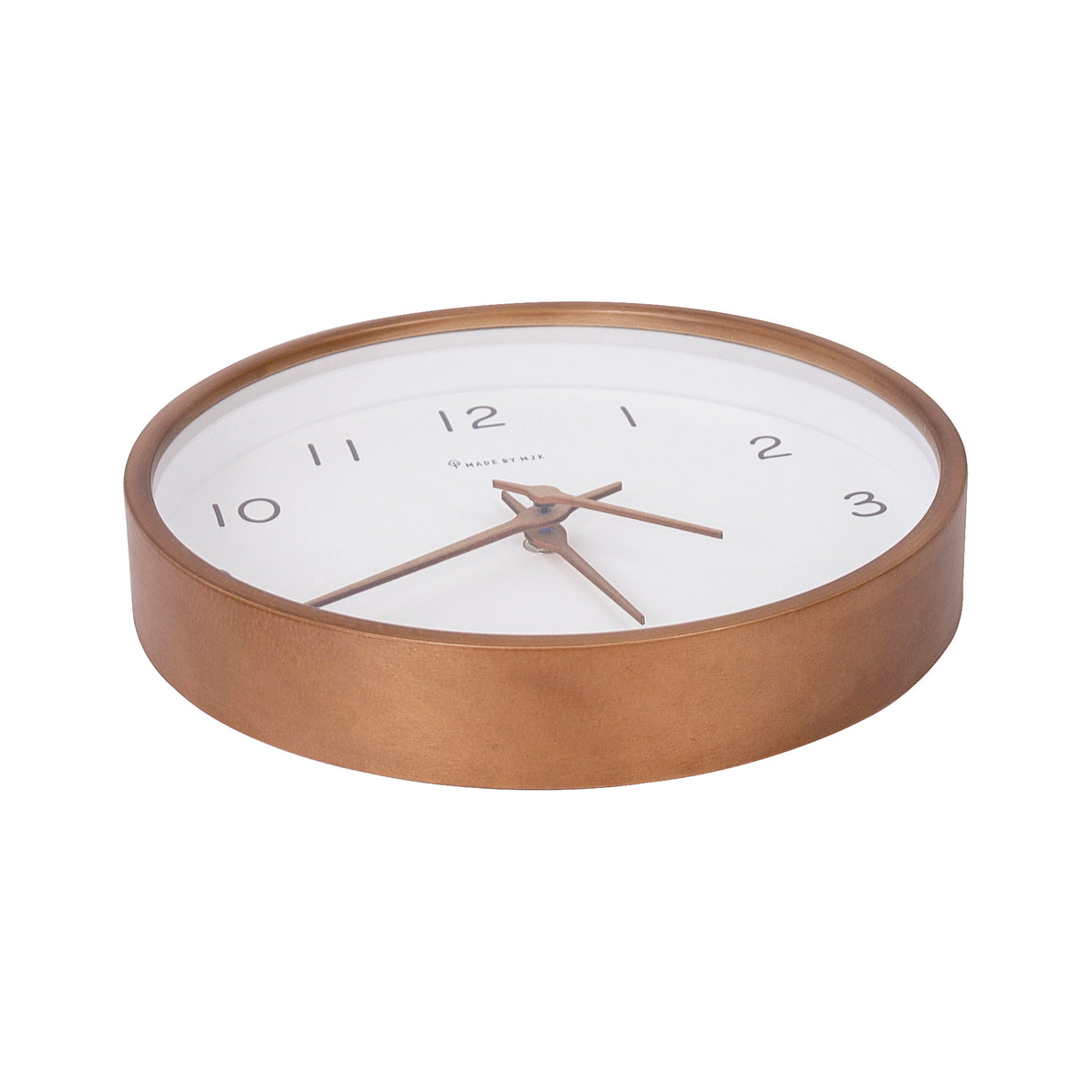 10" Clock Wooden Modern Wall Art