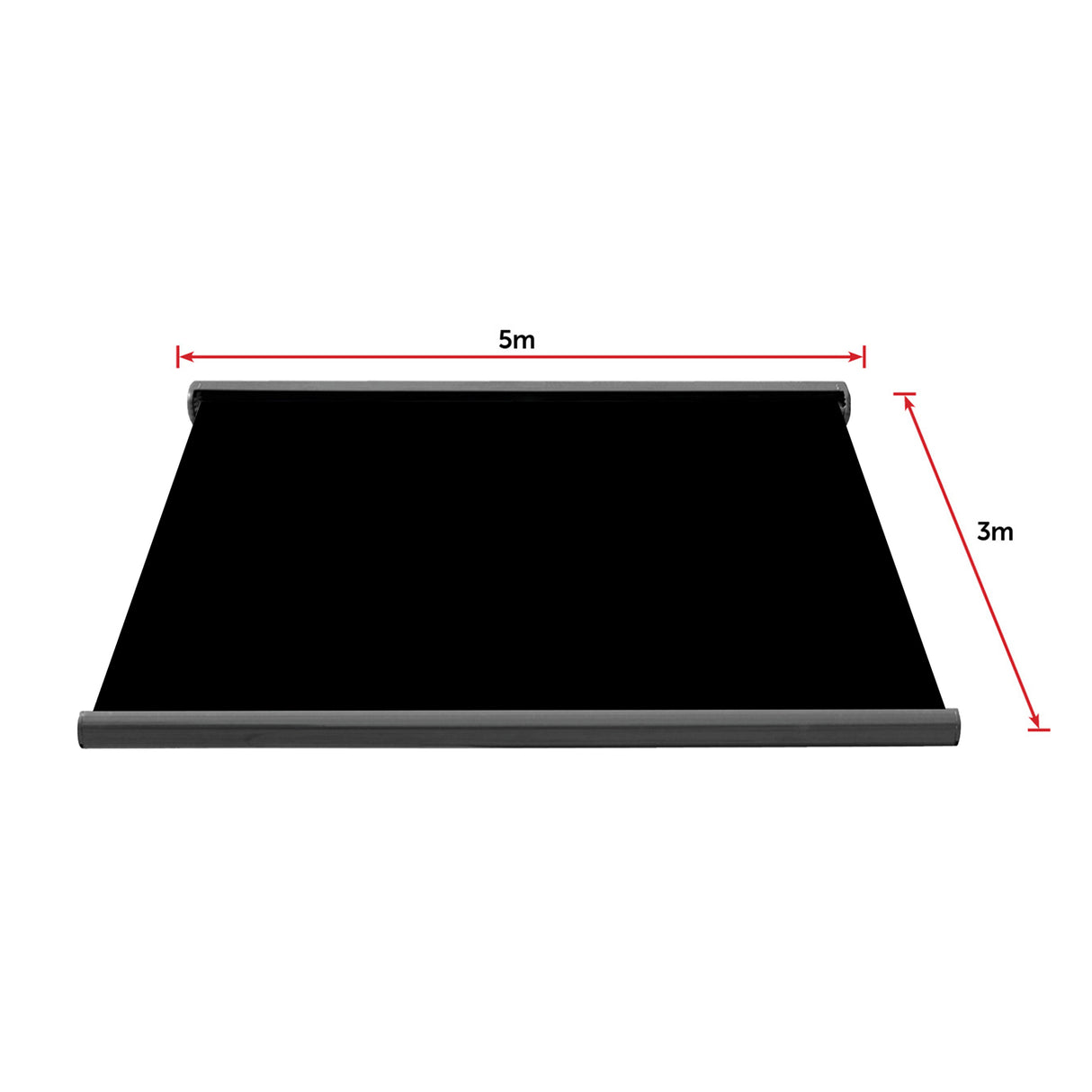 Heavy Duty Full Cassette Motorised Awning - 5.0m x 3.0m