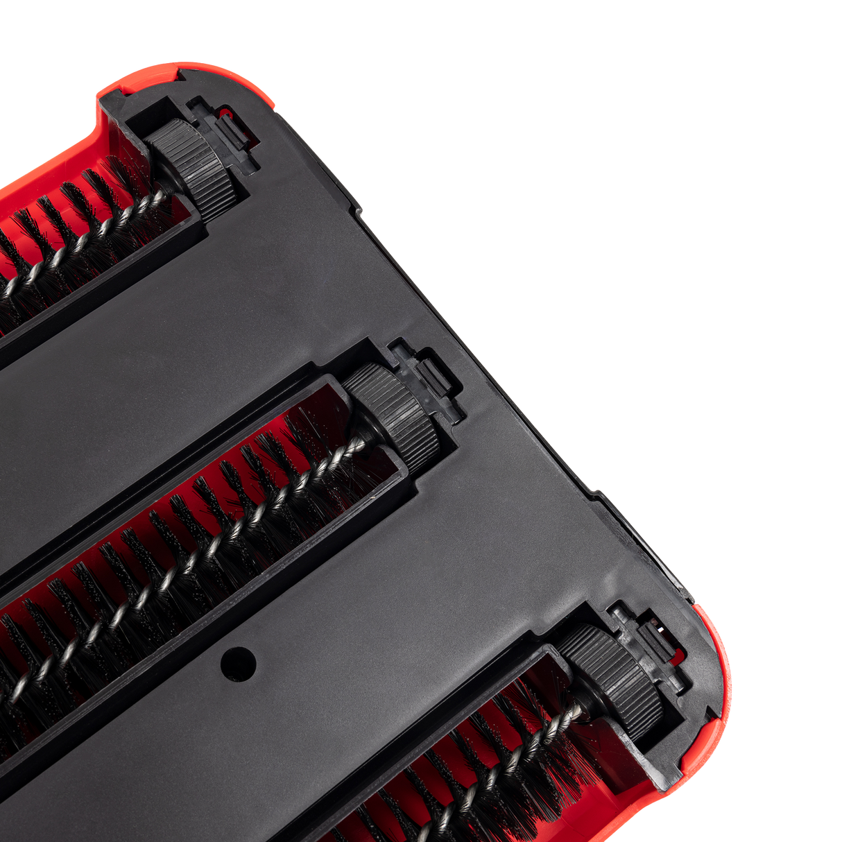 Sweep Carpet & Floor Manual Light Sweeper Dual Rotating Brushes