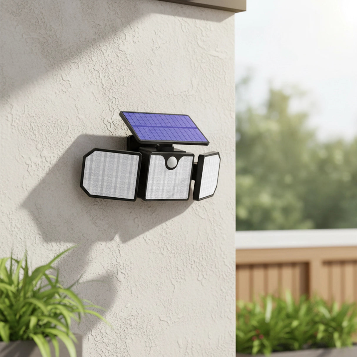 230 LED Solar Lights Outdoor 260LM Waterproof Motion Sensor Security Wall Lamp