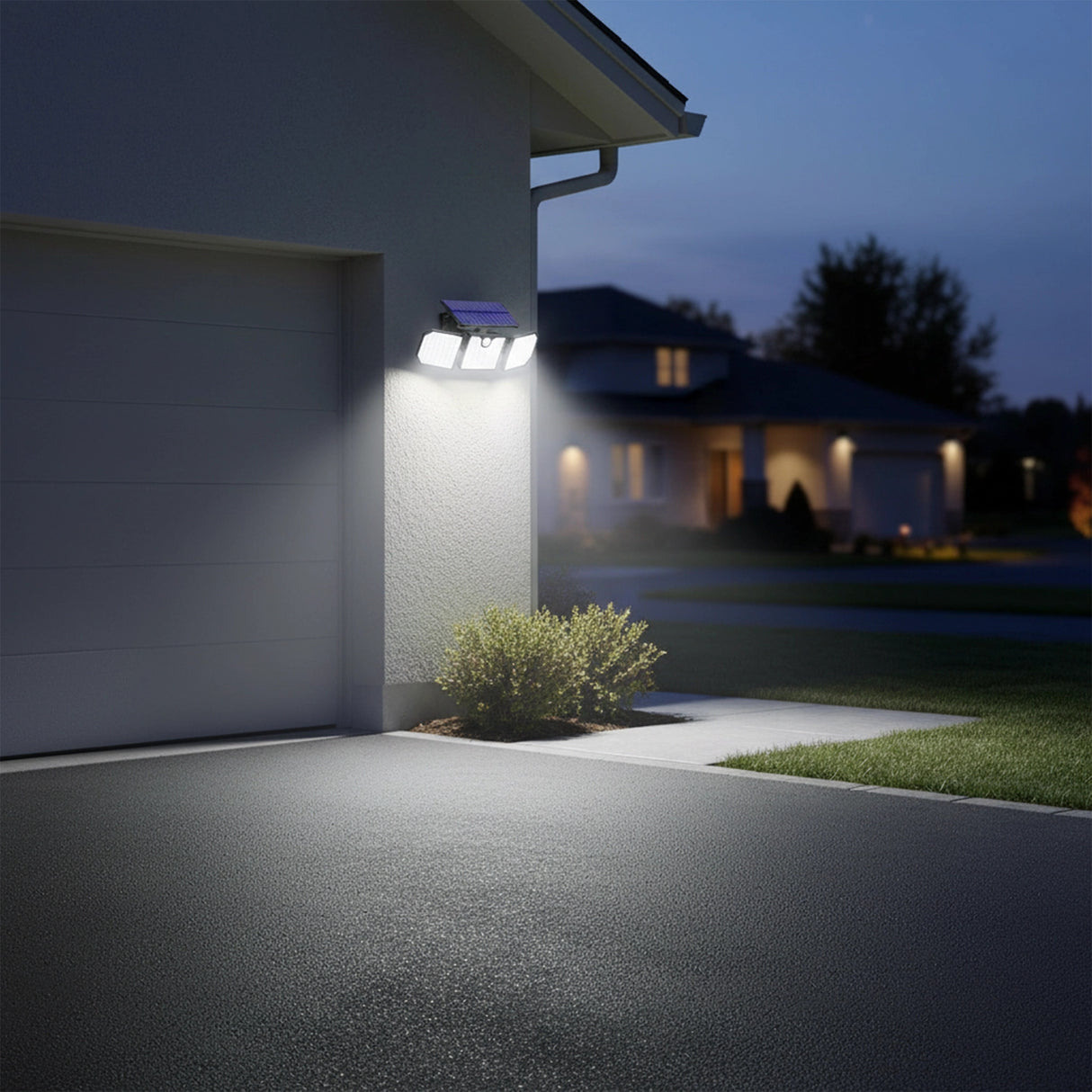230 LED Solar Lights Outdoor 260LM Waterproof Motion Sensor Security Wall Lamp