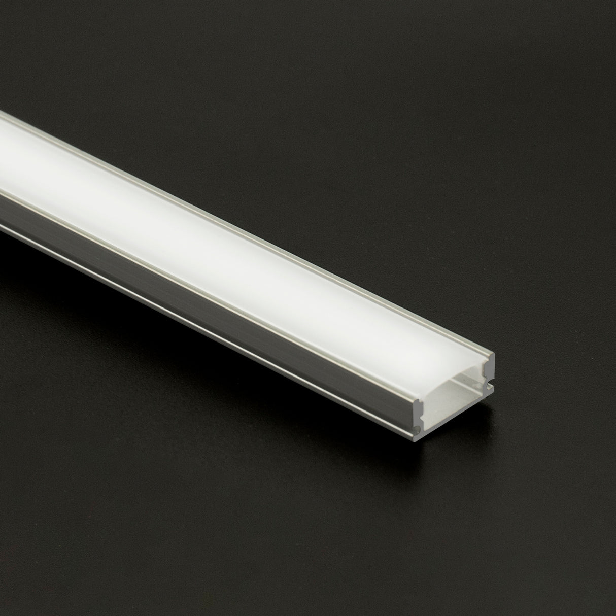 10 x 1M U-Style Aluminium LED Strip Light Channels for Cabinet Lighting