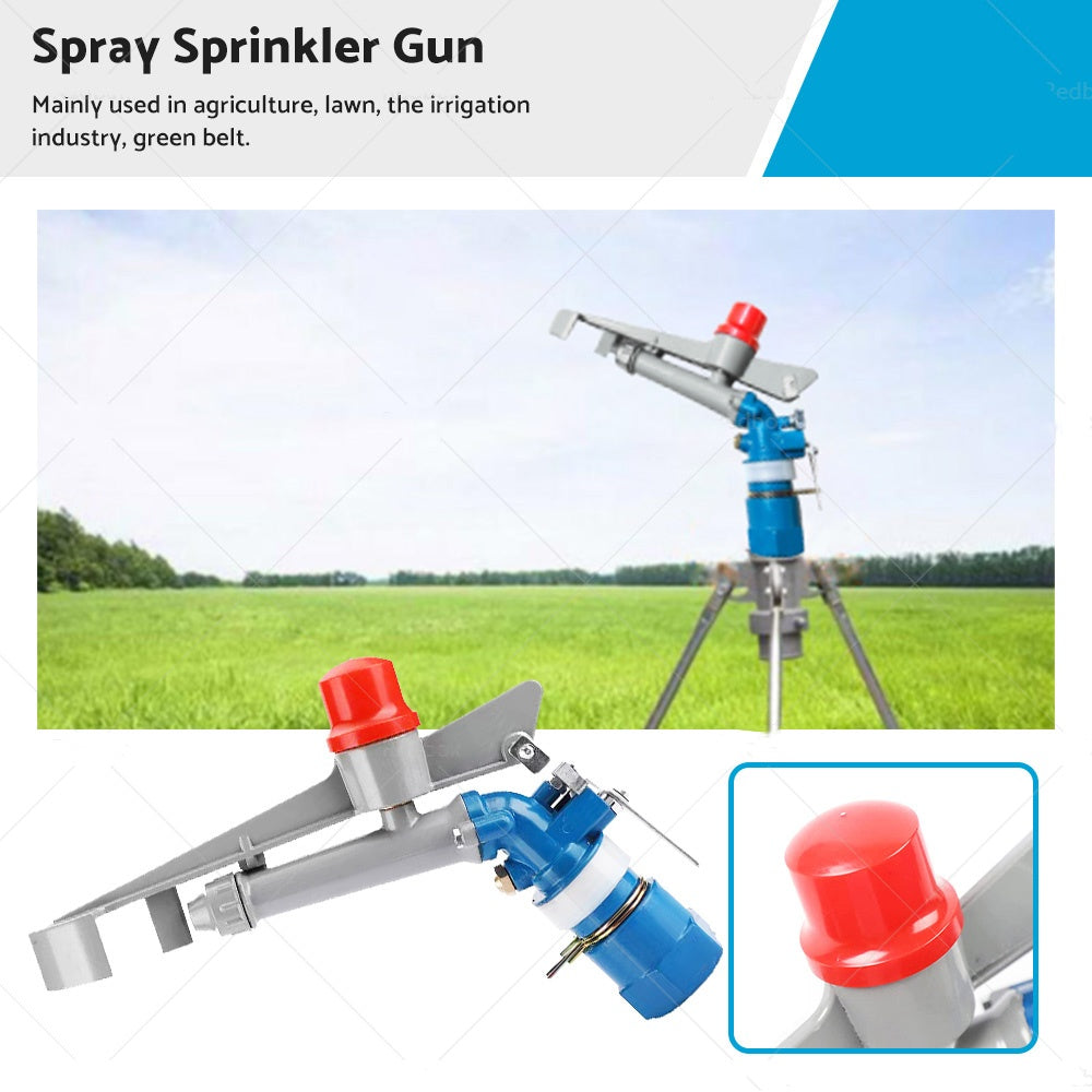 Sprinkler Irrigation Spray Large 360 Degree Adjustable Impact Area Water