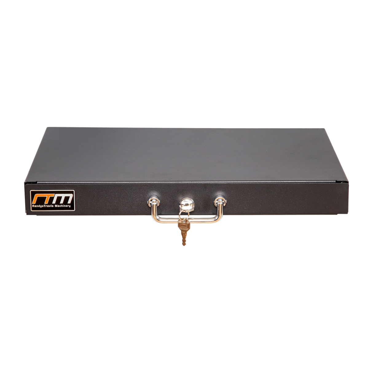 1U Locking Rack Mount Drawer Secure Steel Storage for 19" Network Server