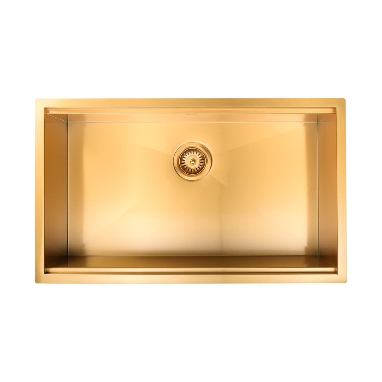 BRIENZ 32-inch Nano Workstation Ledge Undermount 16 Gauge Sand-finished Kitchen Sink Single Bowl