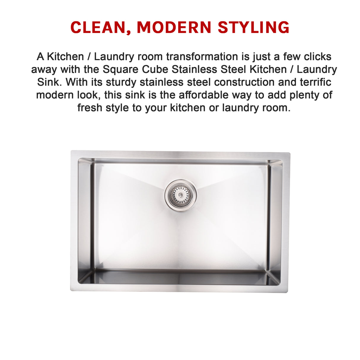 Stainless Steel Sink - 700 x 450mm