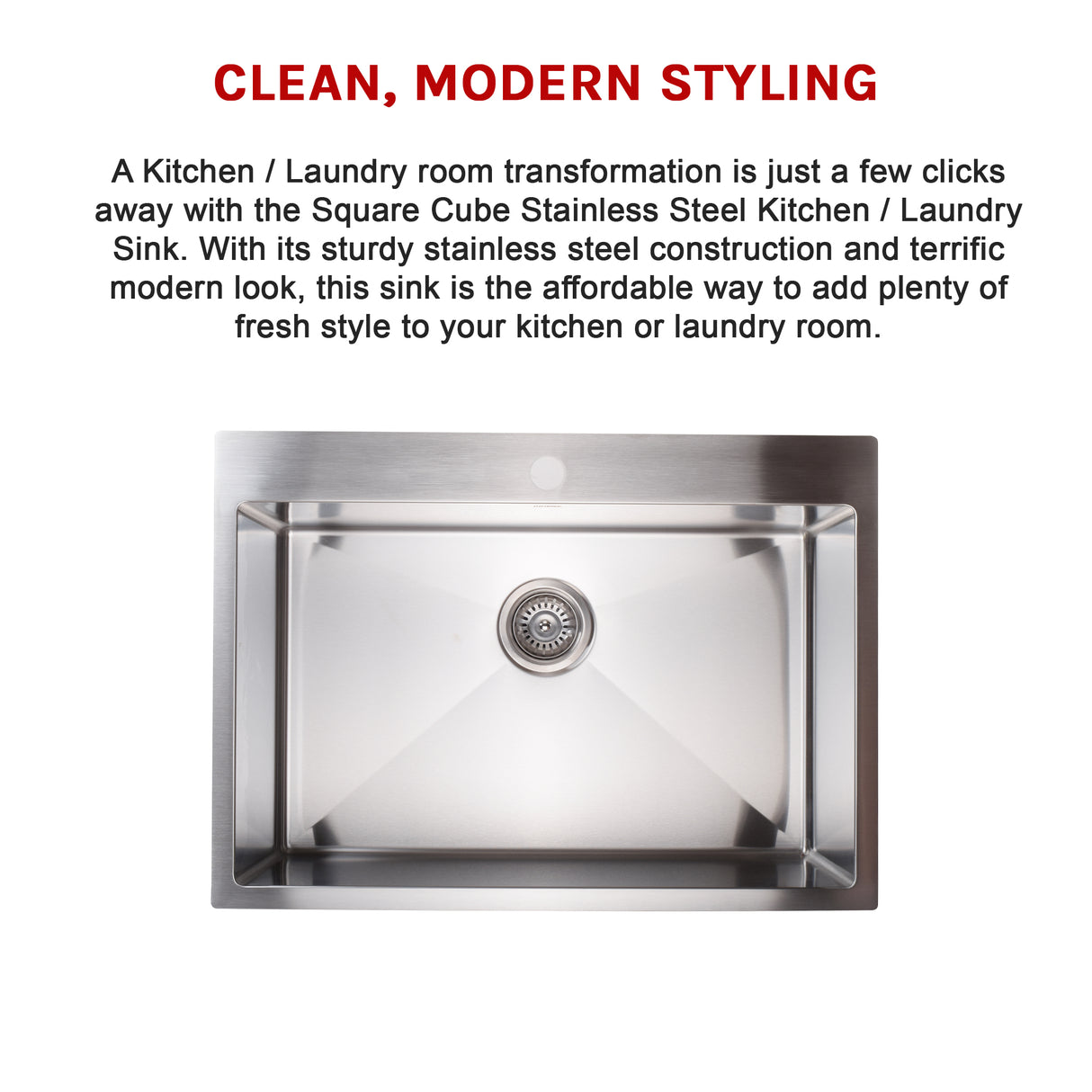 Stainless Steel Sink - 700 x 500mm