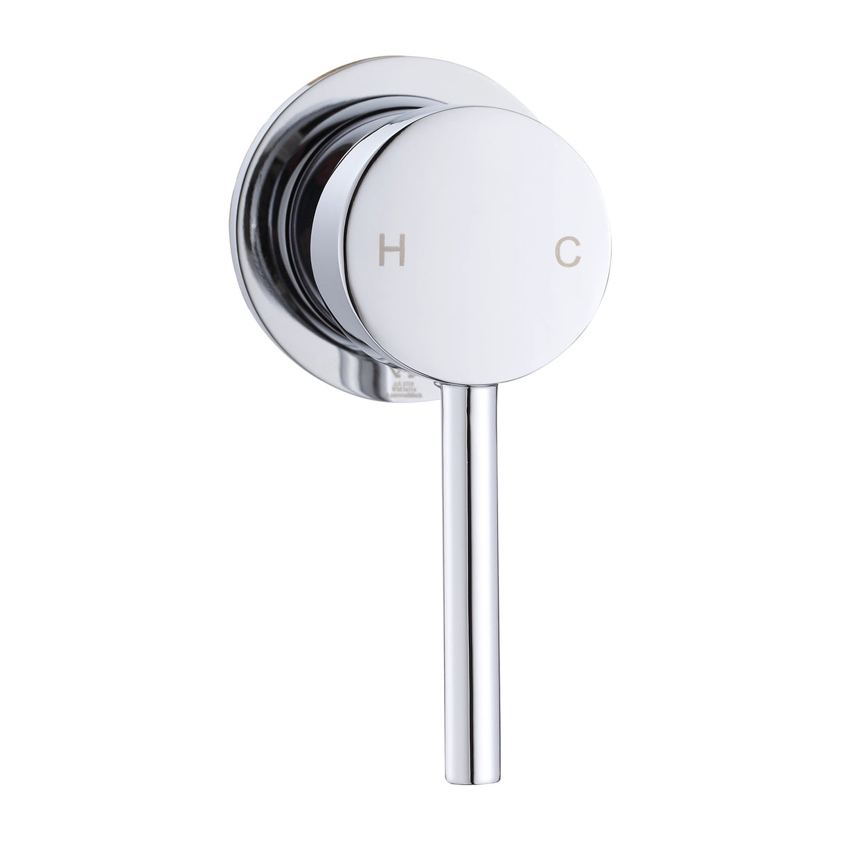 Single Round Shower Bath Mixer Tap Bathroom WATERMARK Approved