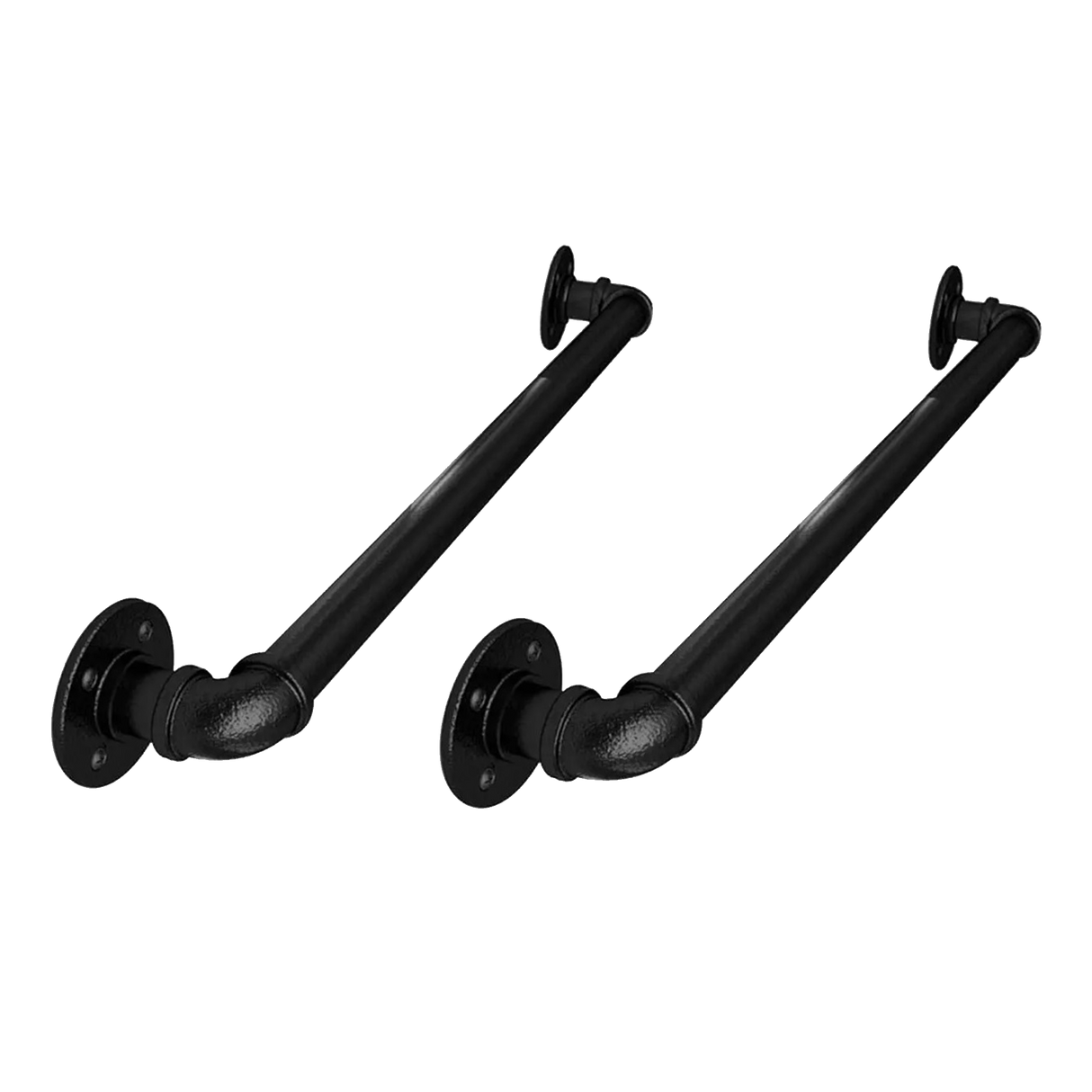 2m Handrail Stair Rail Grab Balustrade Staircase Banister + Installation Kit