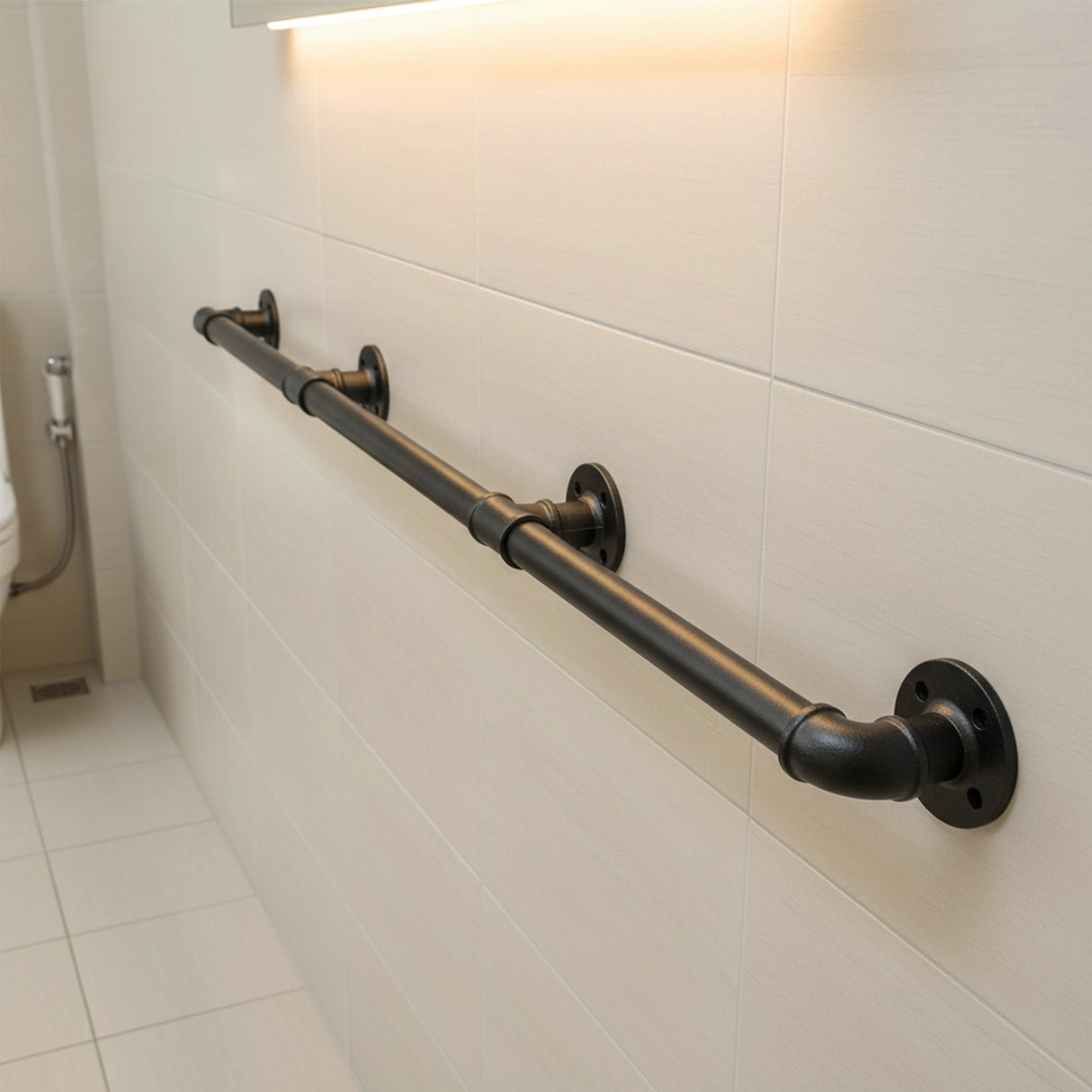 3m Handrail Stair Rail Grab Balustrade Staircase Banister + Installation Kit