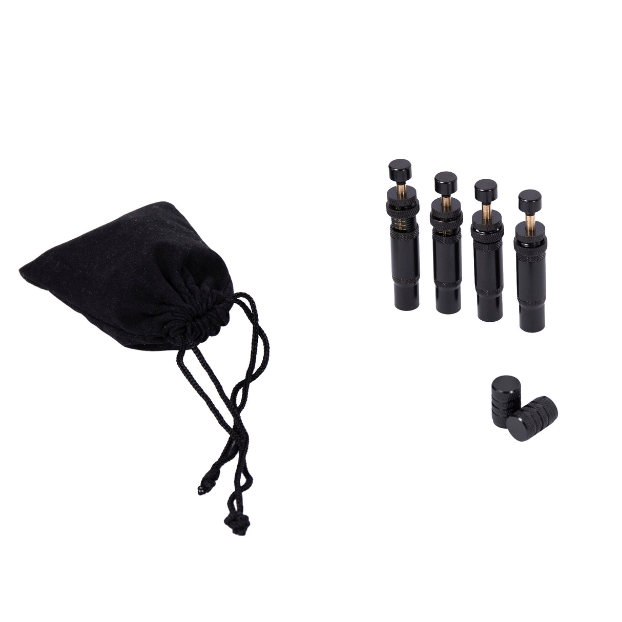 Tyre Deflators x4 Air Deflator Tire Valve Core Tool 10~30 PSI Portable 4WD