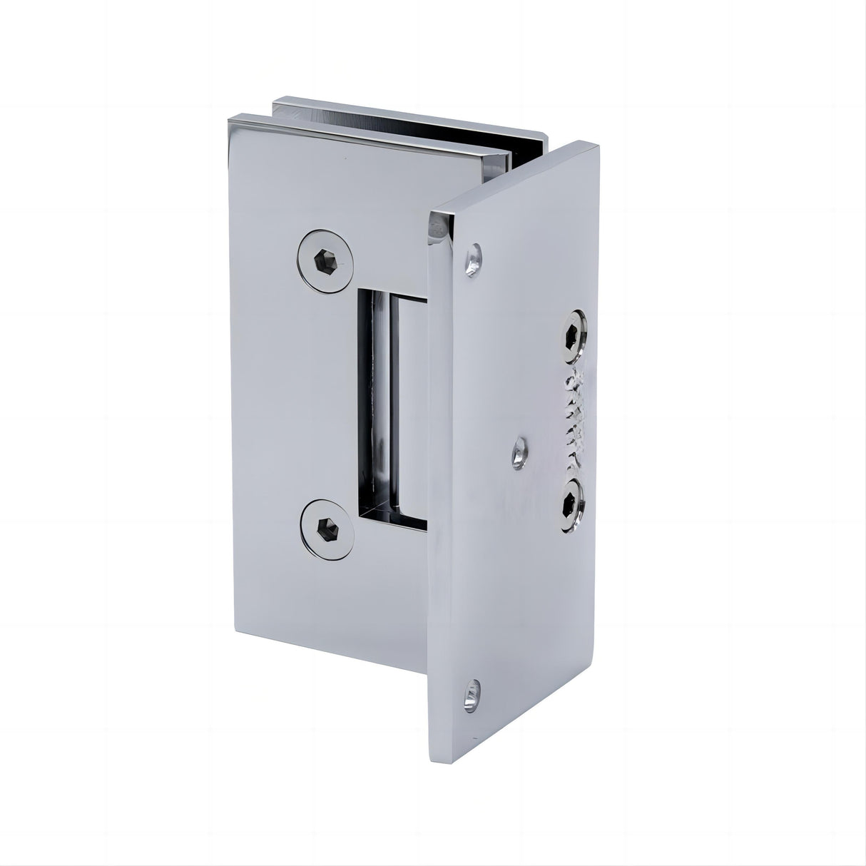70cm Frameless Swing Bath Screen – Chrome Hardware with Brass hinge for Modern Bathrooms