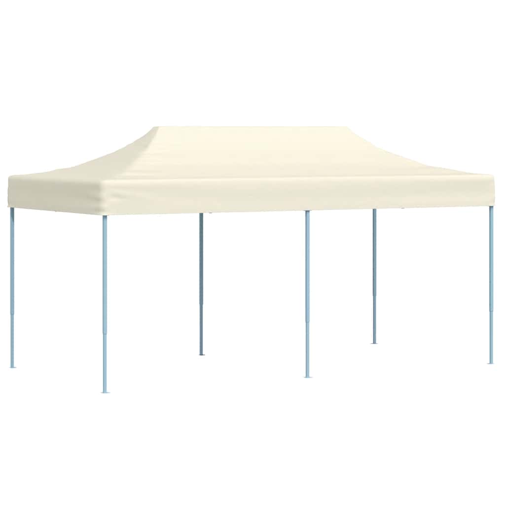 Foldable Tent Pop-Up 3x6 m Cream White