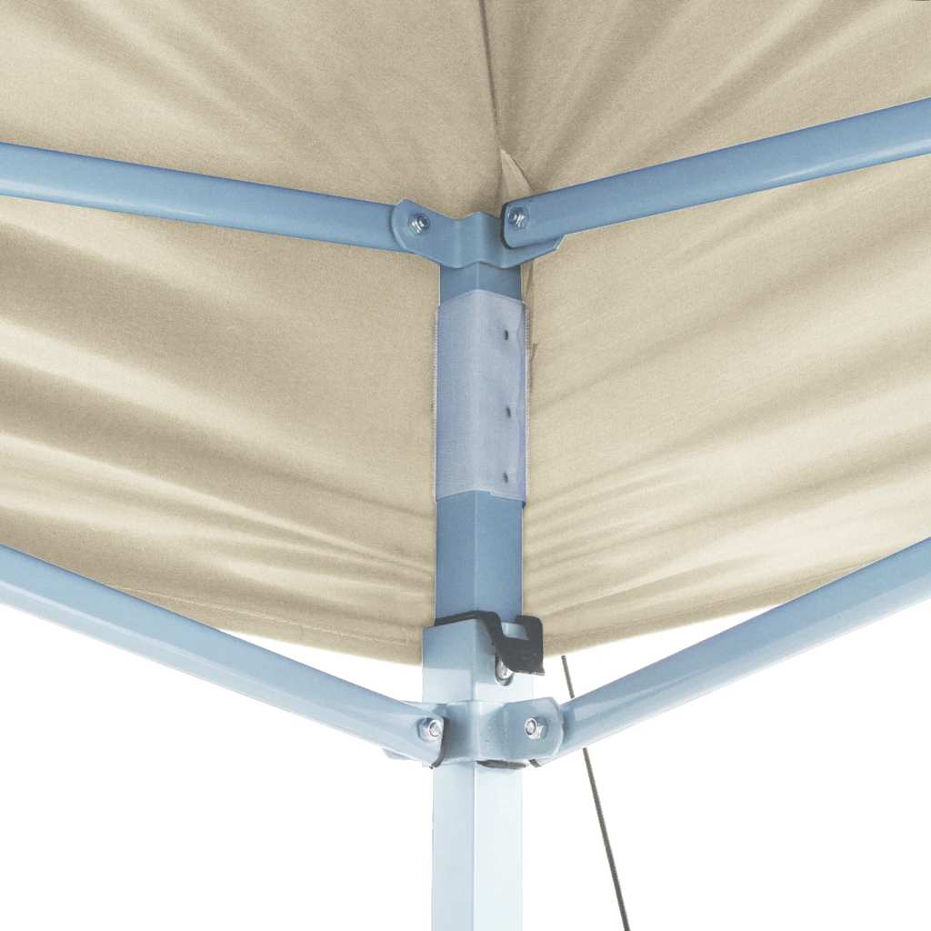 Foldable Tent Pop-Up 3x6 m Cream White