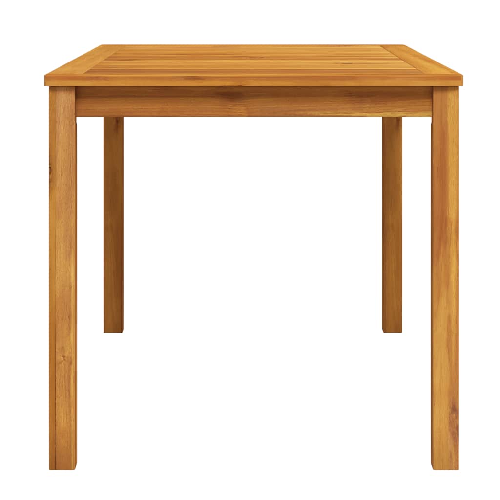 Garden Table 140x80x74 cm Solid Acacia Wood