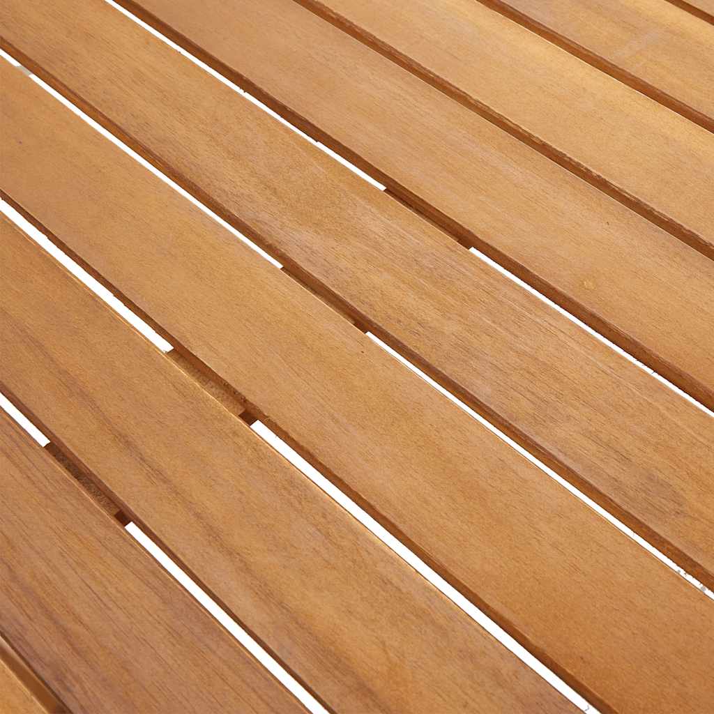 Garden Table 140x80x74 cm Solid Acacia Wood