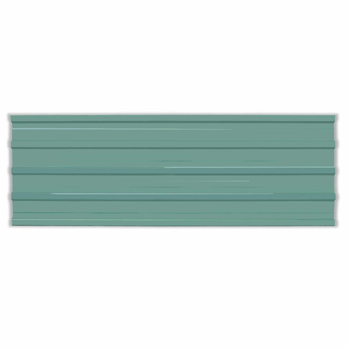 Roof Panel 12 pcs Green 129 x 45 cm Galvanised steel