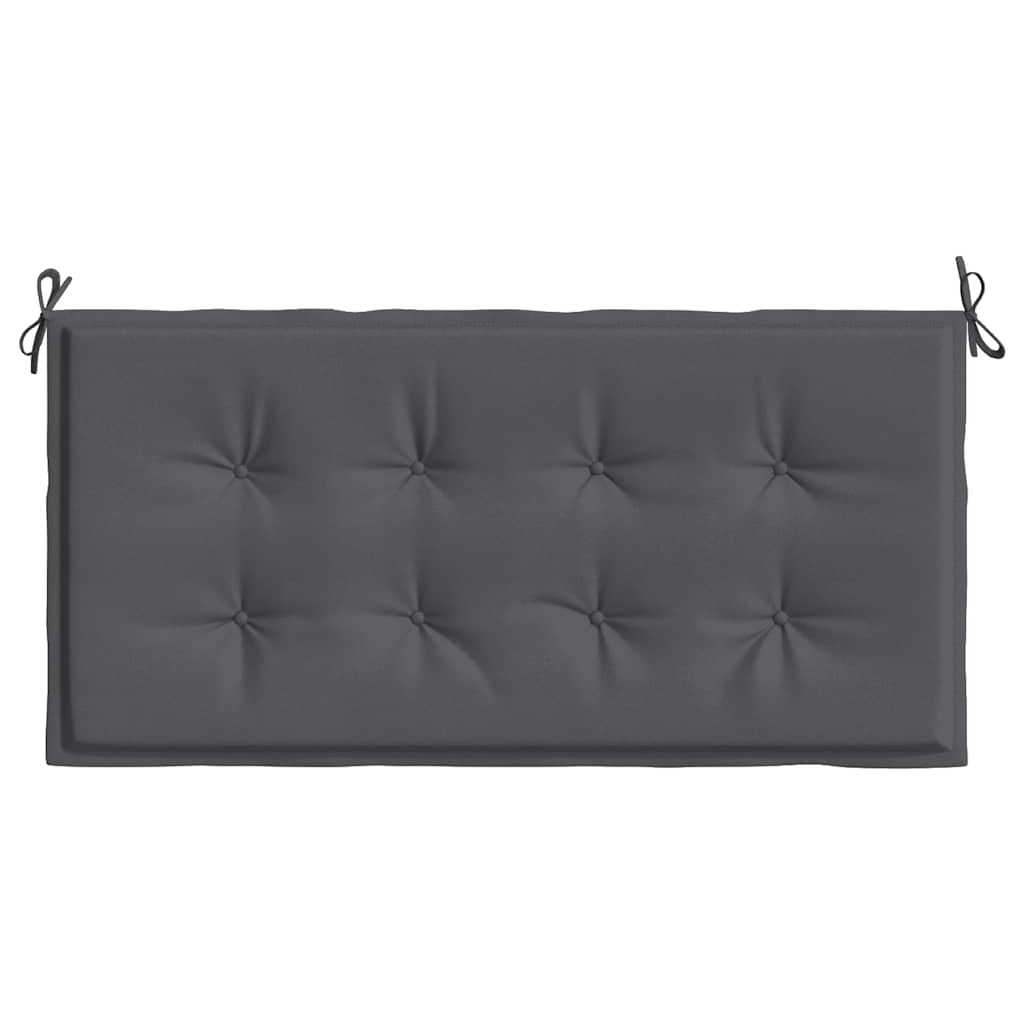 Garden Bench Cushion Anthracite 120x50x4 cm Oxford Fabric