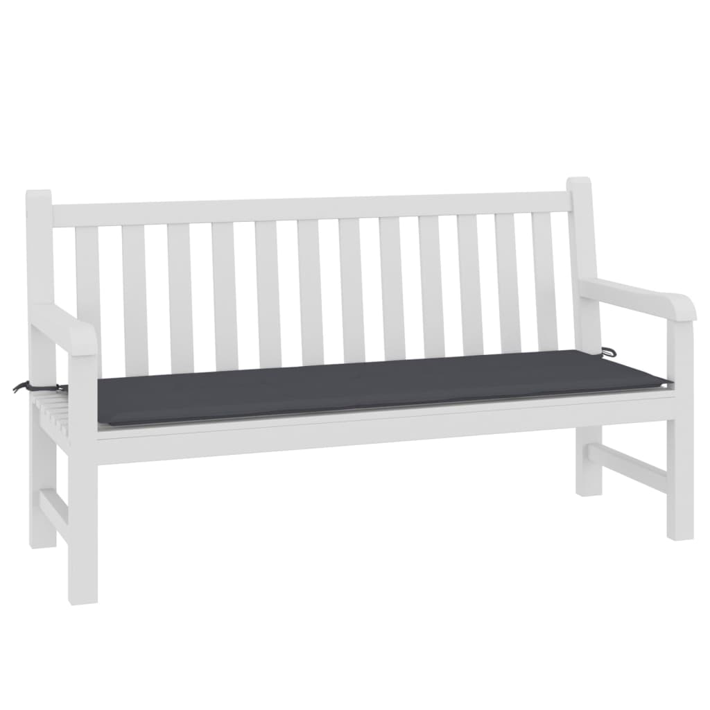 Garden Bench Cushion Anthracite 150x50x3 cm Oxford Fabric
