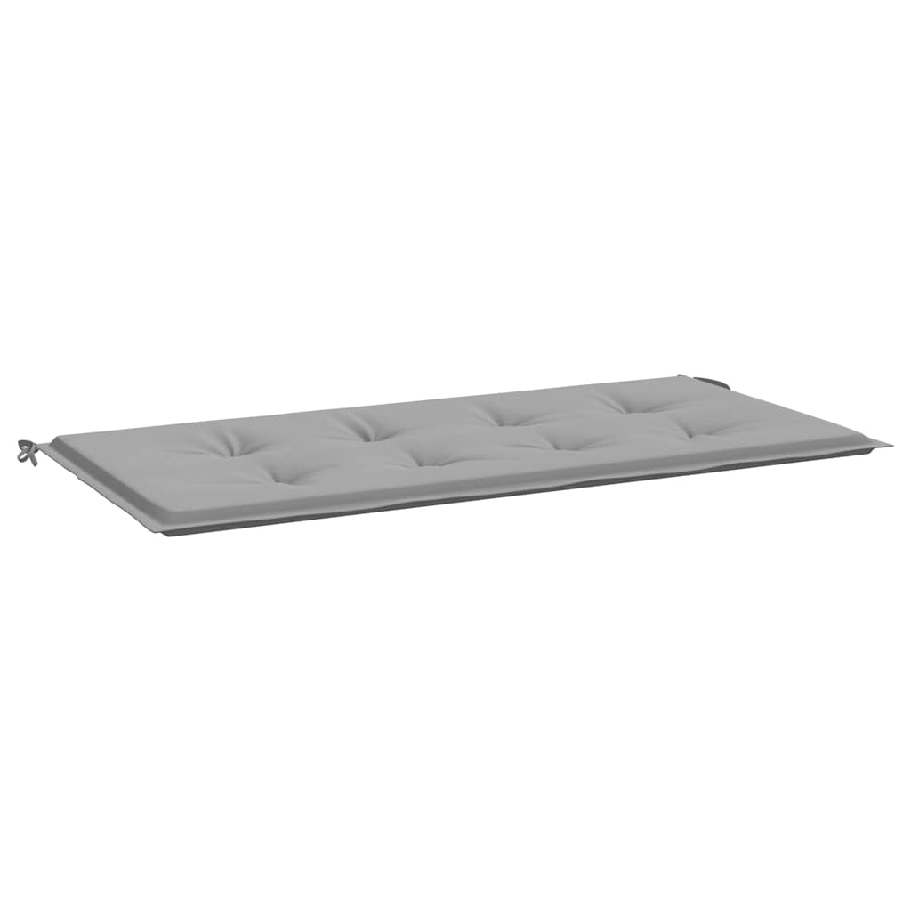 Garden Bench Cushion Grey 120x50x3 cm Oxford Fabric