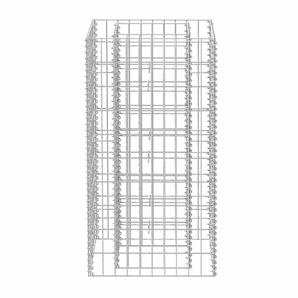 Gabion Raised Bed Steel 50x50x100 cm
