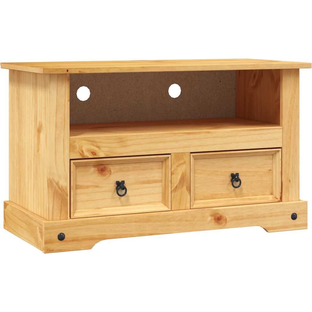 Tv Cabinet Mexican Pine Corona Range 91x43x56 Cm