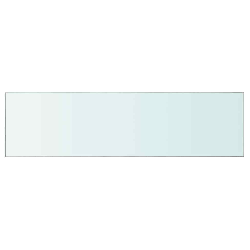 Shelf Panel Glass Clear 110x30 cm