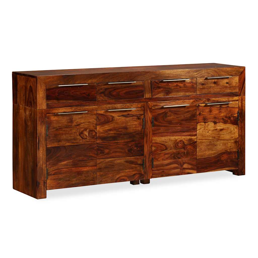 Sideboard Solid Acacia Wood 160x35x75 cm