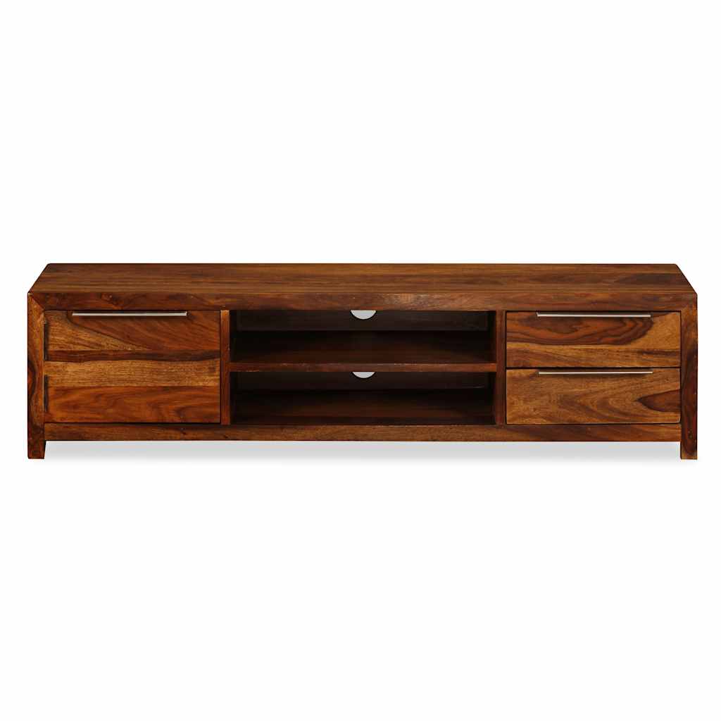 TV Cabinet Solid Acacia Wood 120x30x30 cm