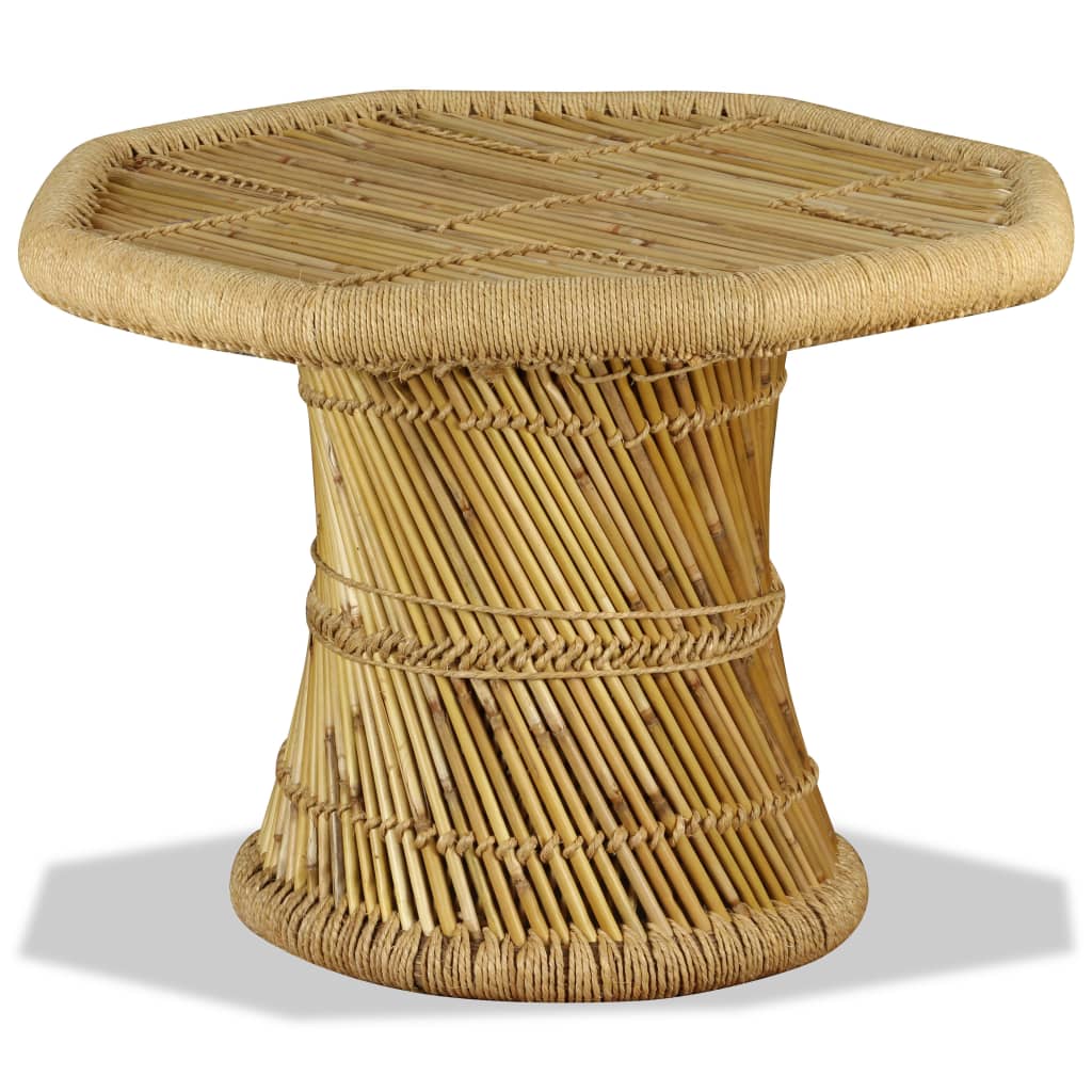 Coffee Table Bamboo Octagon 60x60x45 cm