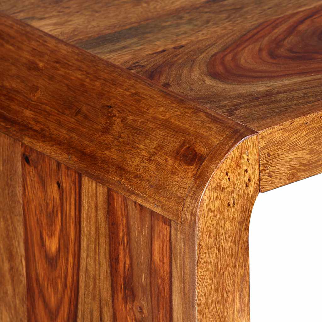 Sideboard/Desk Solid Acacia Wood Brown