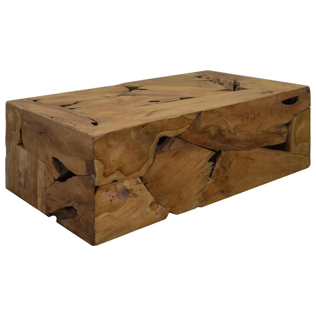 Coffee Table 90x50x30 cm Genuine Teak Brown