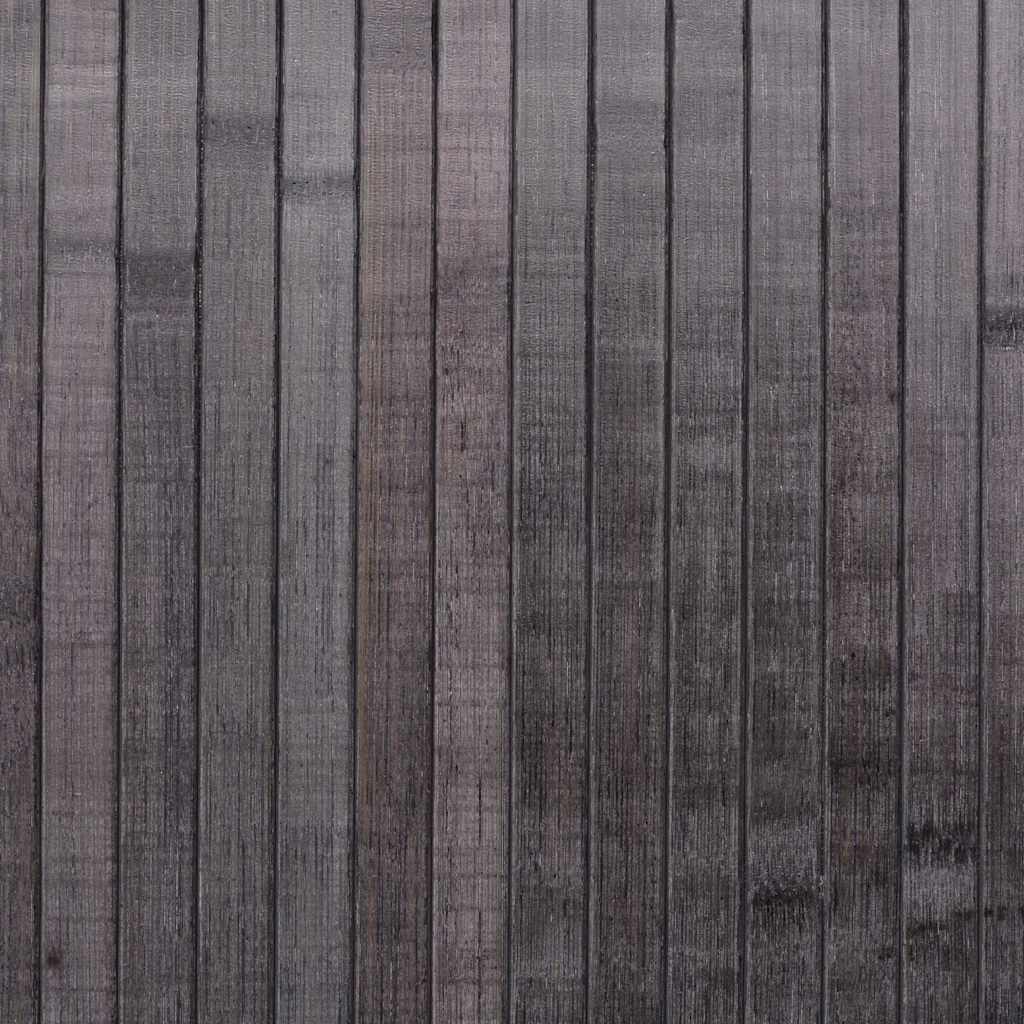 Room Divider Bamboo Grey Width 250 cm Height 165 cm