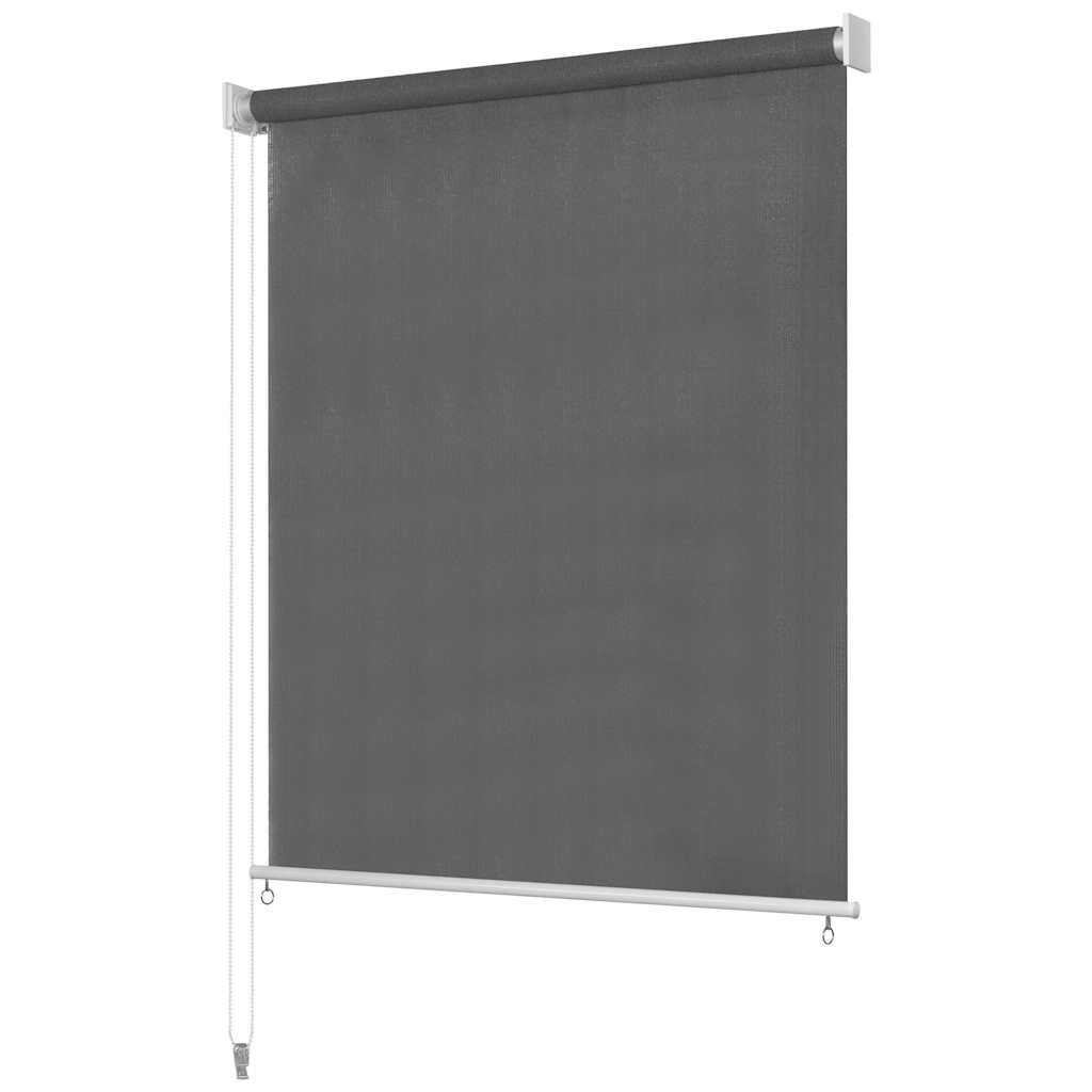 Outdoor Roller Blind 225(W)x140(H) cm Anthracite