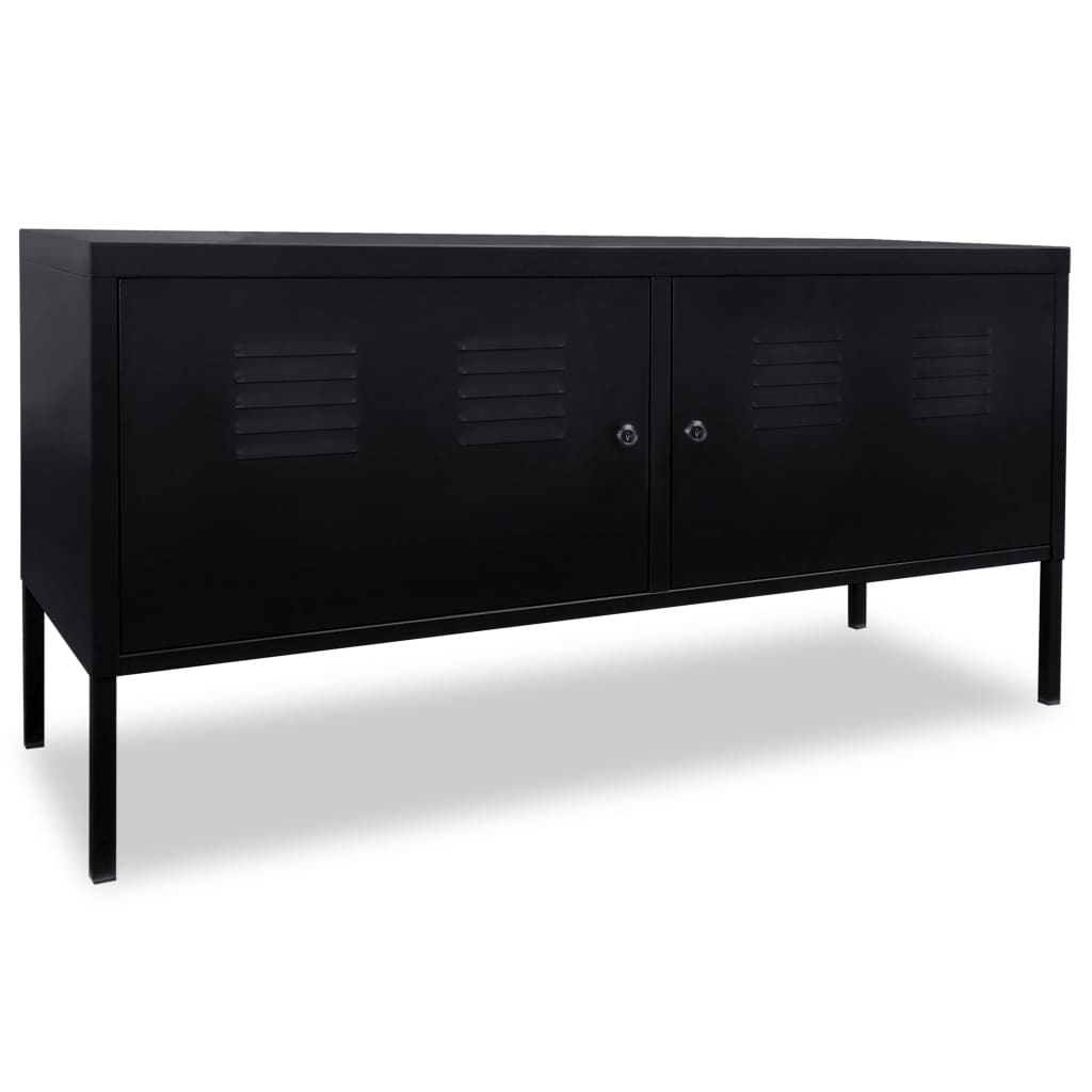 TV Cabinet 118x40x60 cm Black