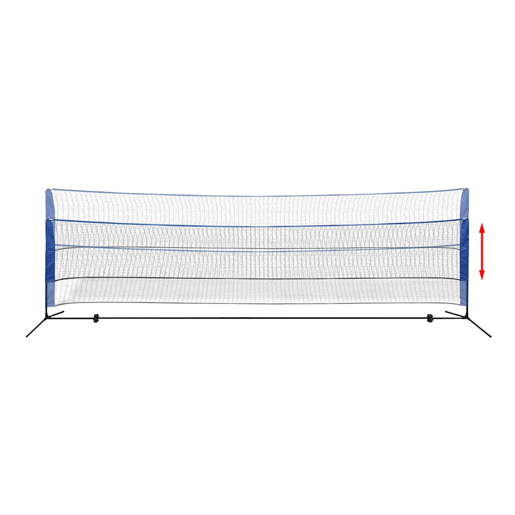 Badminton Net Set with Shuttlecocks 500x155 cm