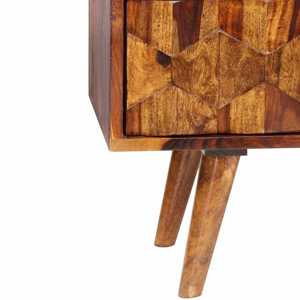TV Cabinet Solid Acacia Wood 140x30x40 cm