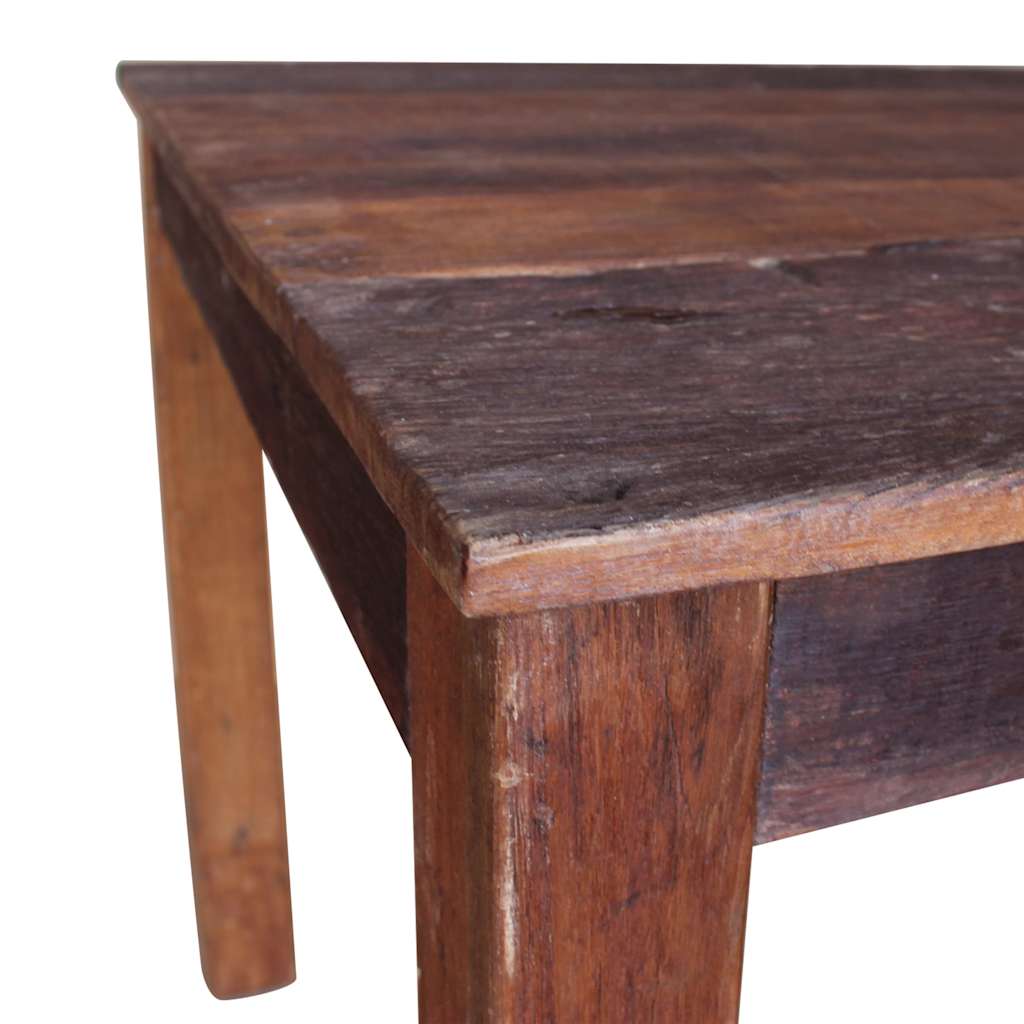Dining Table Solid Reclaimed Wood 82x80x76 Cm