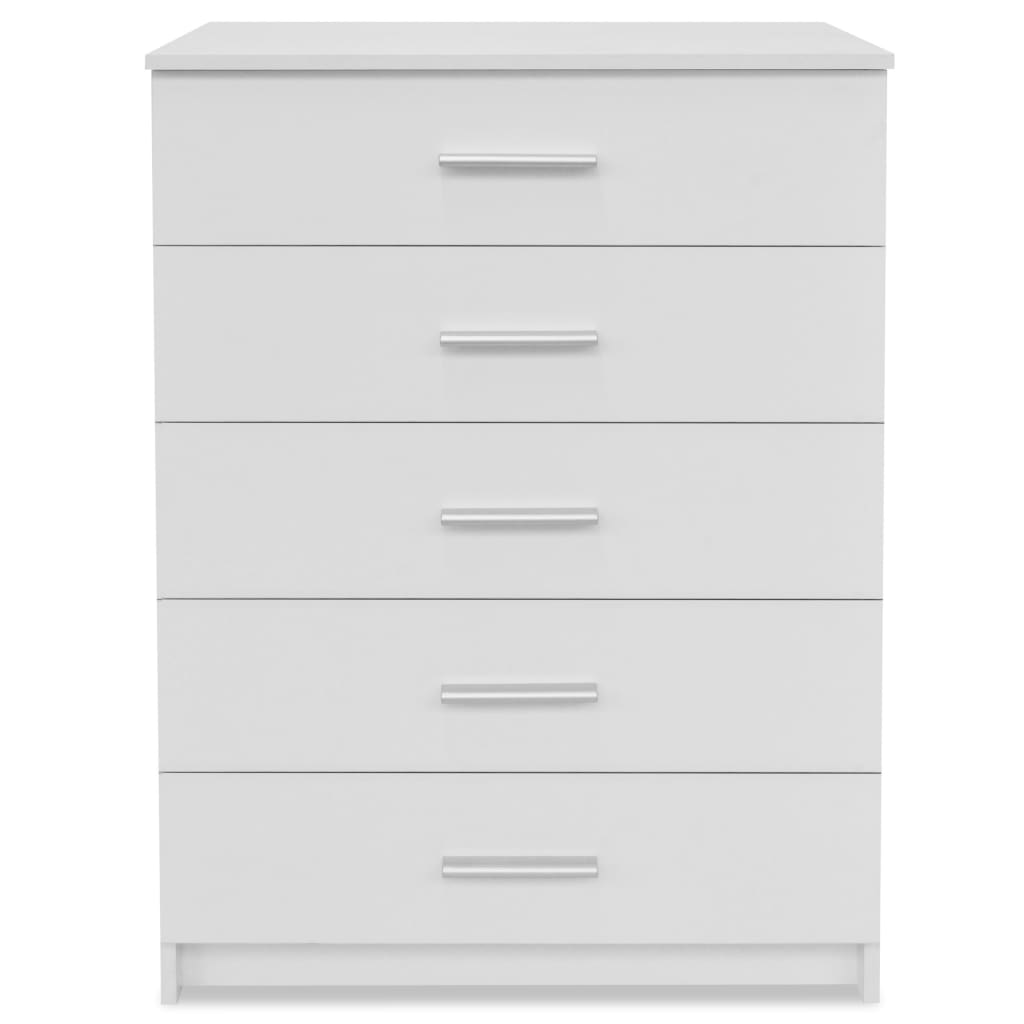 Storage Cabinet Engineered Wood 71x35x106 cm White