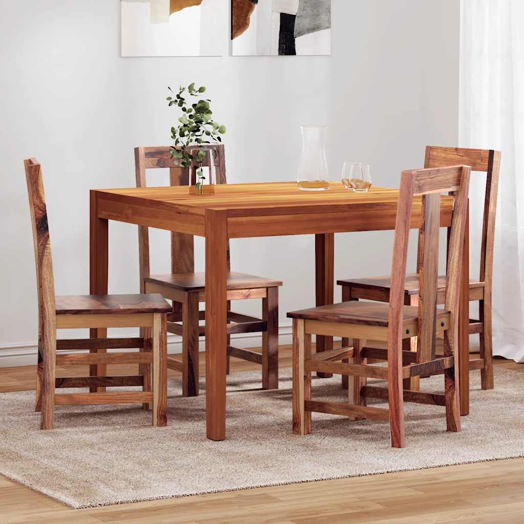 Dining Chairs 4 pcs Solid Wood