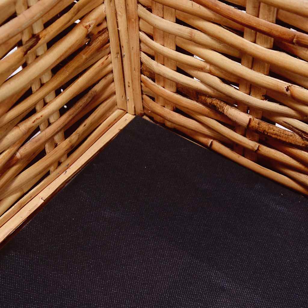 15 Piece Sofa Set Natural Rattan