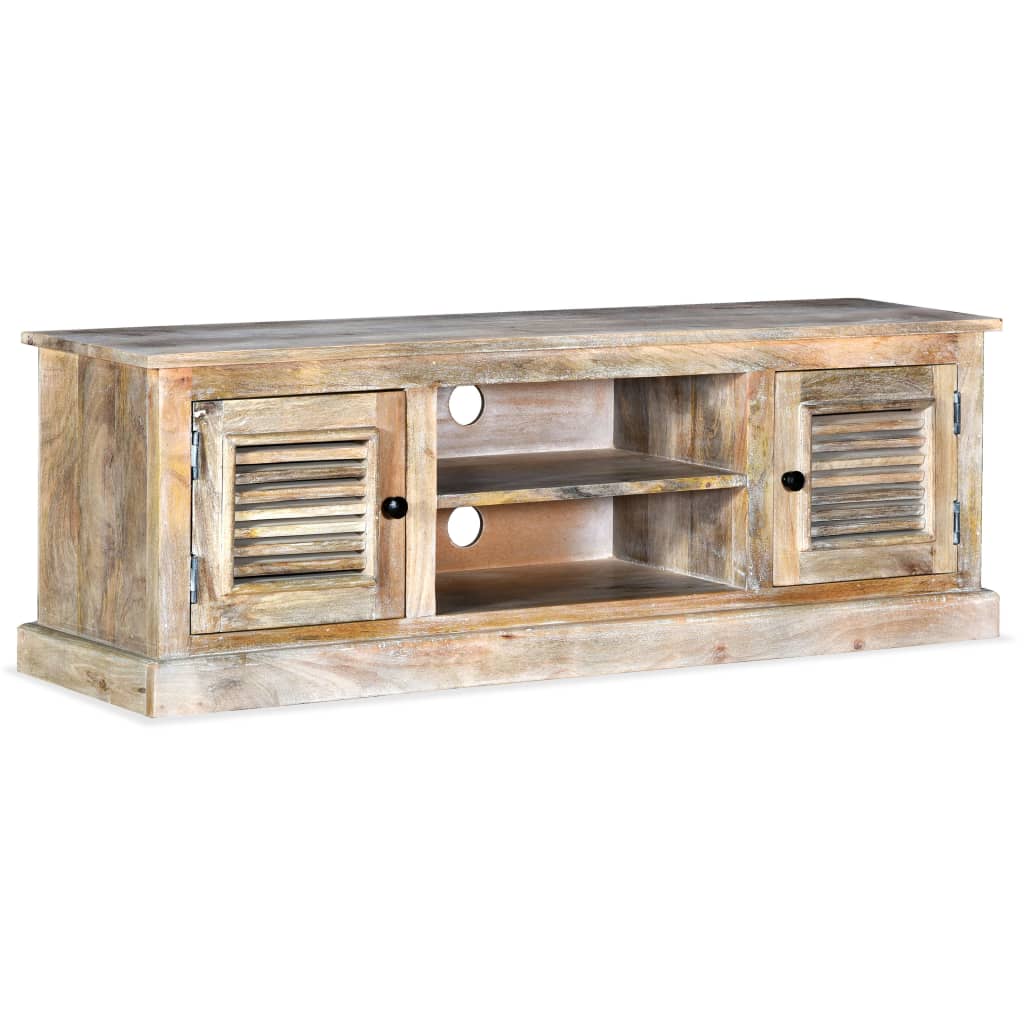 TV Cabinet Solid Mango Wood