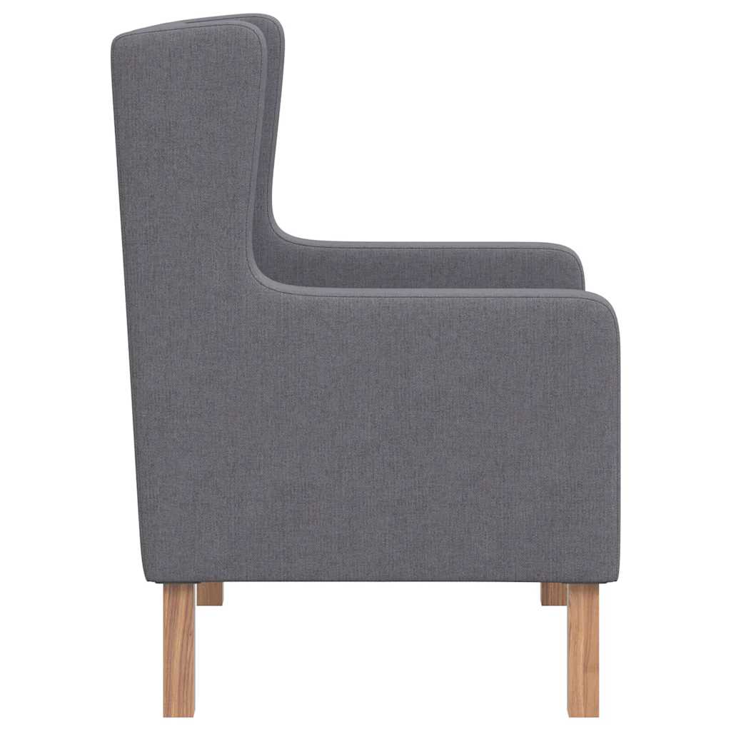 Armchair Grey Fabric